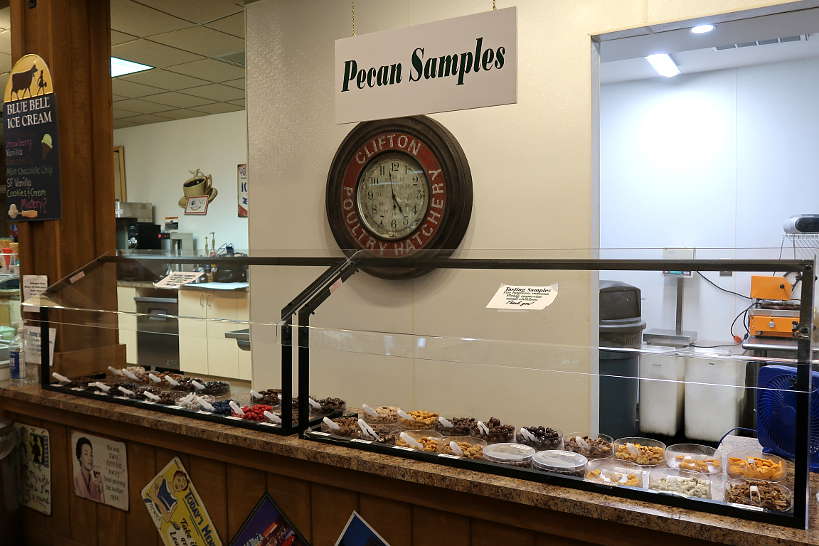 Young Plantations on the Pecan Trail with the amazing samples, Florence SC Pecan Trail by Authentic Food Quest. Fun place to stop on the Pecan Trail in Florence SC