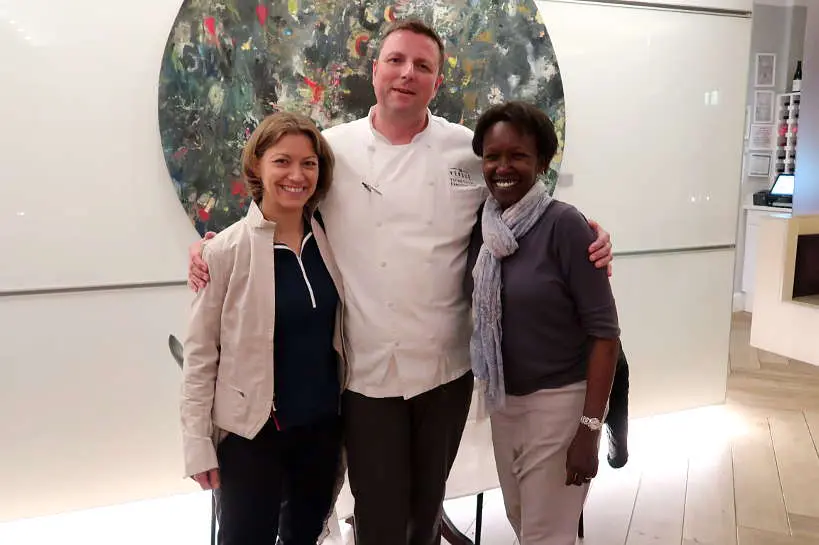 Chef Forrest Parker at Revival for Southern Cuisine by Authentic Food Quest. Defining Southern Cuisine with Chef Forrest Parker and Nathalie Dupree