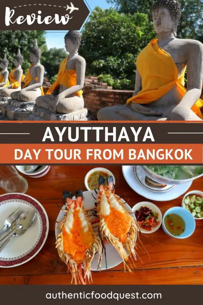 Pinterest Ayutthaya Day Trip by Authentic Food Quest