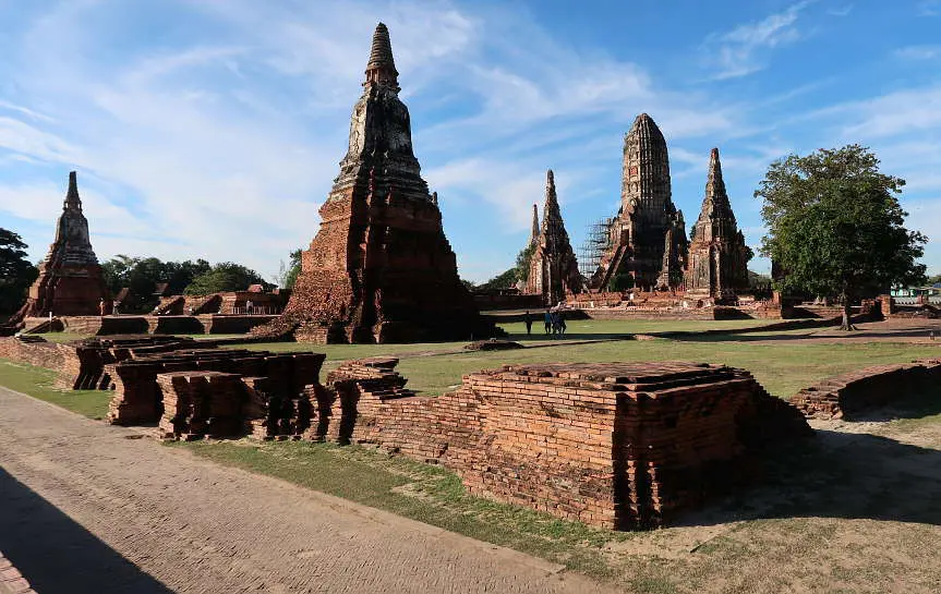 Wat Chaiwatthanaram Khmer Style Tower Ayutthaya Day Tour by Authentic Food Quest