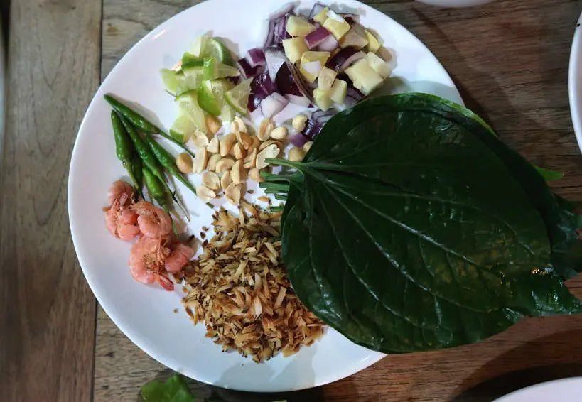 Betel Leaf Siri Wattana Market for Chiang Mai Food Tour A Chefs Tour by Authentic Food Quest