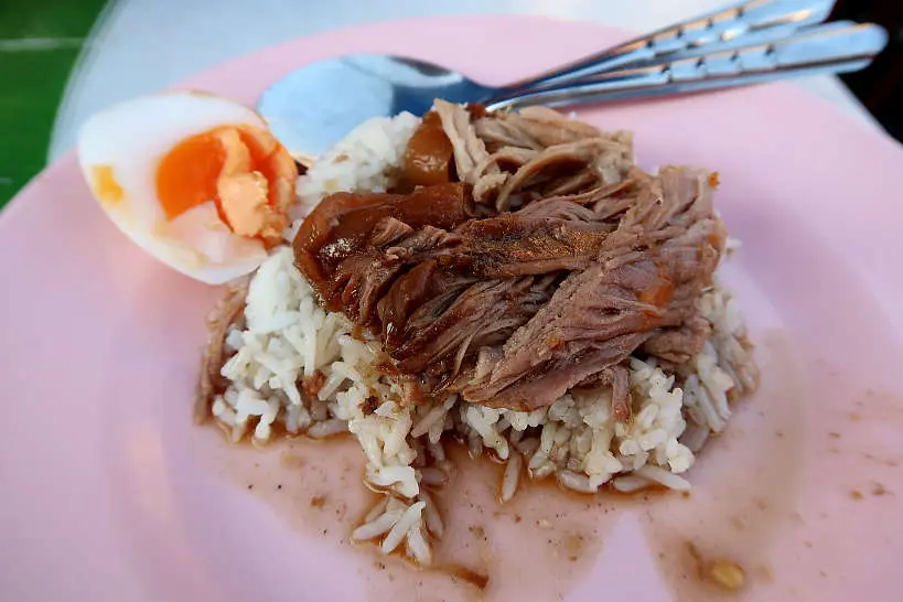 Khao Kha Moo by Cowboy Hat Lady for Street Food Chiang Mai by Authentic Food Quest.