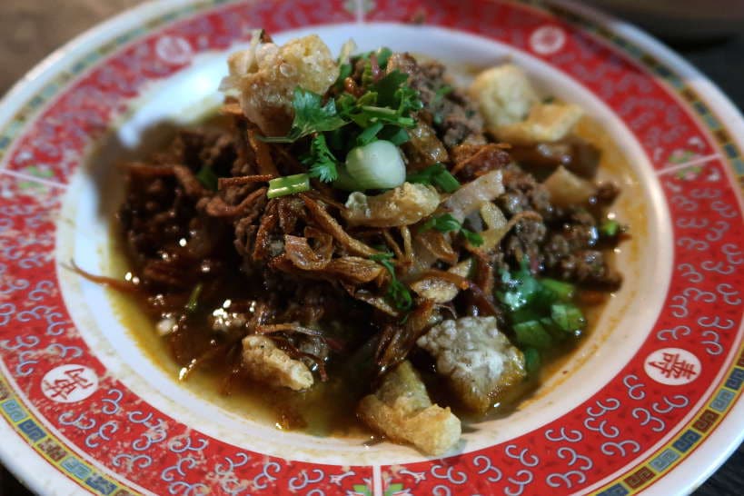 Larb Muang Moo for Chiang Mai Food Tour by Authentic Food Quest