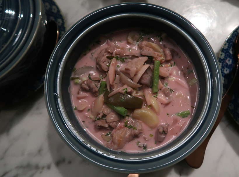 Lon Som Pork Curry Stew for Rosewood Best Restaurant In Luang Prabang by Authentic Food Quest