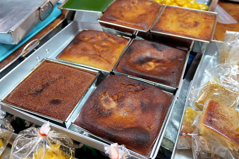 Mung Bean Cakes for Thailand Desserts by Authentic Food Quest. One of the most popular traditional Thai desserts