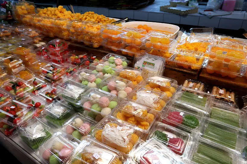Thai Dessert Siri Wattana Market in Chiang Mai FoodTour for A Chefs Tour by Authentic Food Quest