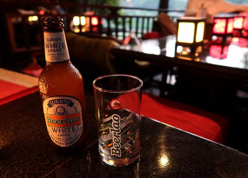 Beer Lao Laos food and drinks Authentic Food Quest