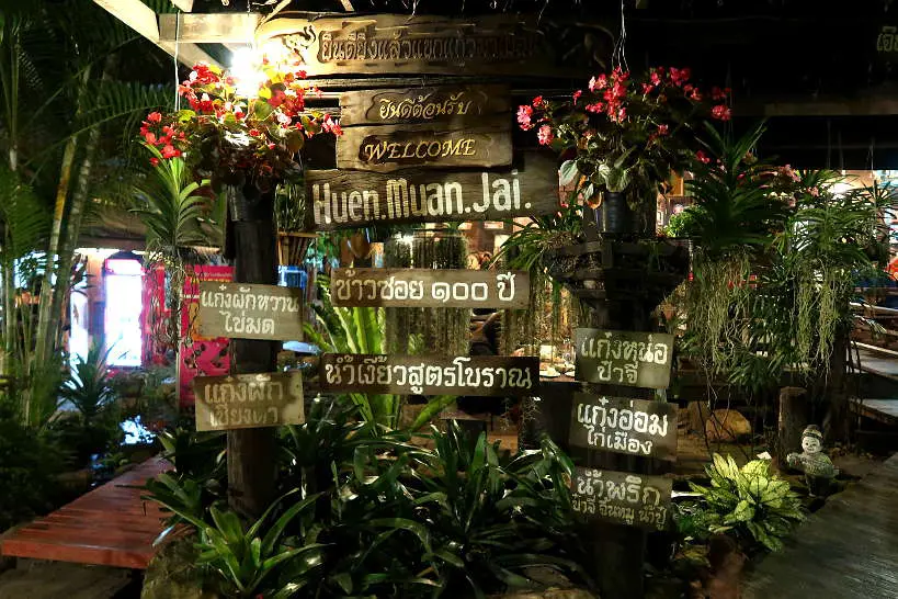 Huen Muan Jai for Best Restaurant in Chiang Mai by Authentic Food Quest
