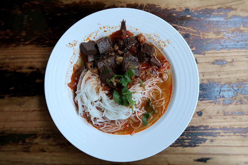 Kanom Jean Nam Ngiao for Northern Thai Food by Authentic Food Quest