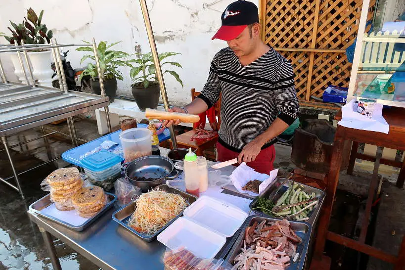 KhaoJee Sandwich Vendor Luang Prabang Street Food by Authentic Food Quest