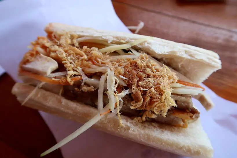 Khao Jee Sandwich Laos Food by Authentic Food Quest