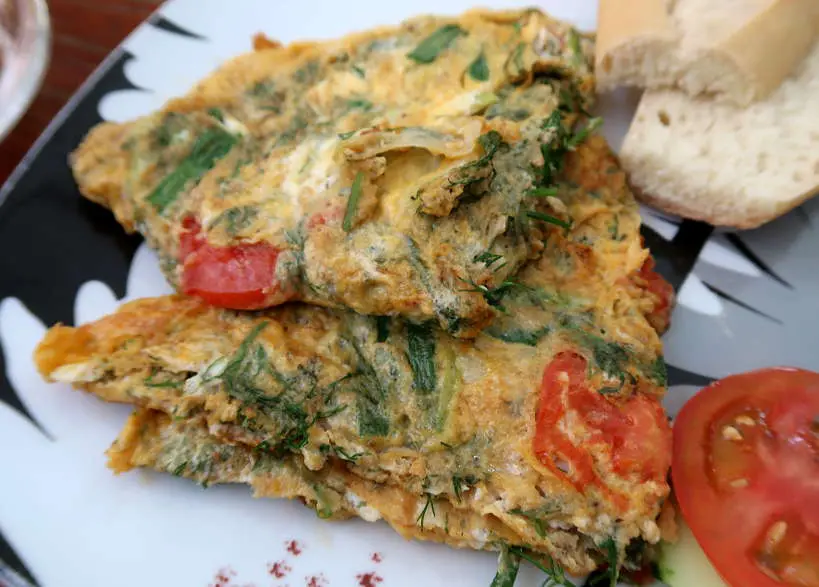 Laos Omelet for Laos Food by Authentic Food Quest