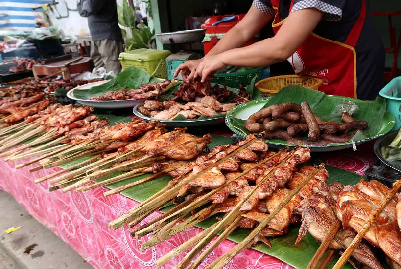 Laotian BBQ Laos Food by Authentic Food Quest