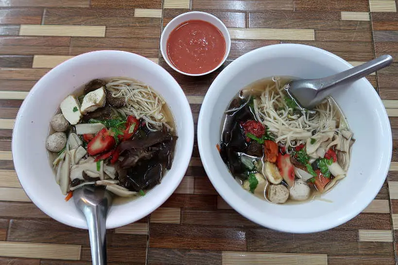 Mushroom Soup for Food in Chiang Mai by Authentic Food Quest