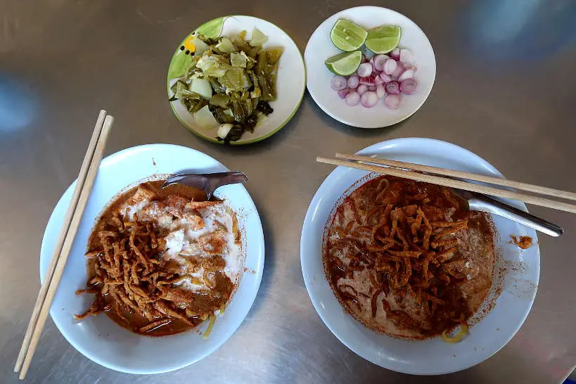 Chiang Mai Noodles at Khao Soi Mae Manee chiang mai best khao soi
 by Authentic Food Quest
