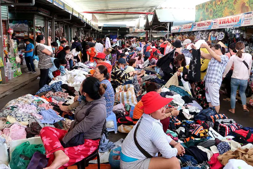 Clothes Resale at Cho Con Market Danang by Authentic Food Quest