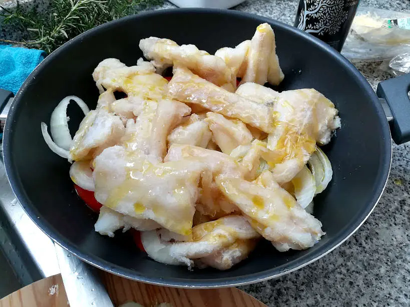 Cooking cod fish in Porto by Authentic Food Quest
