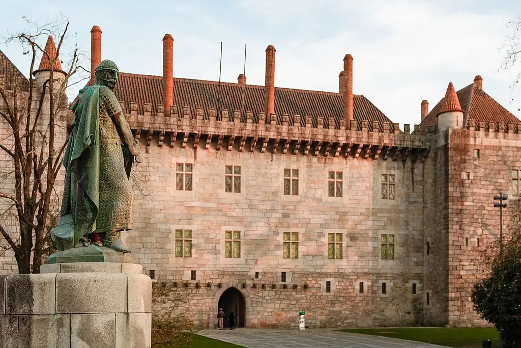 Palace of the Duke of Braganca in Guimaraes easy day trip from porto