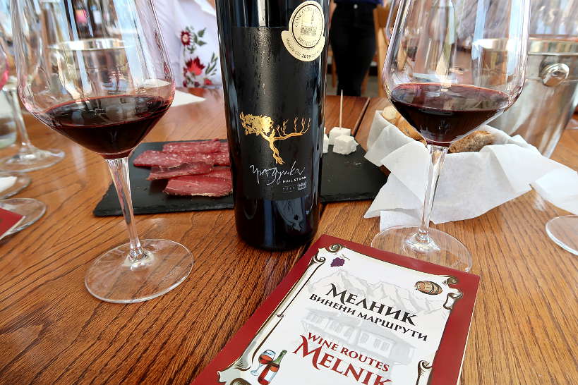 Hailstorm VIlla Melnik Reserve Wine by Authentic Food Quest