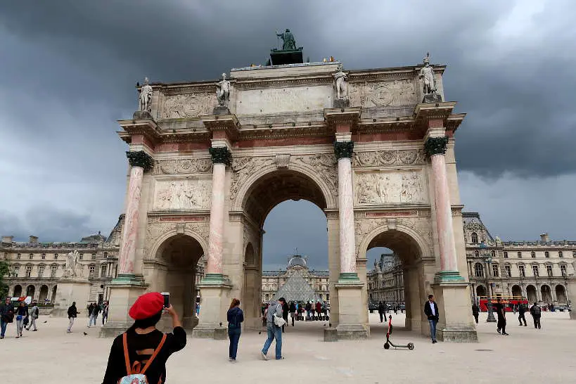 Louvre in Paris for Allianz Travel Insurance by Authentic Food Quest