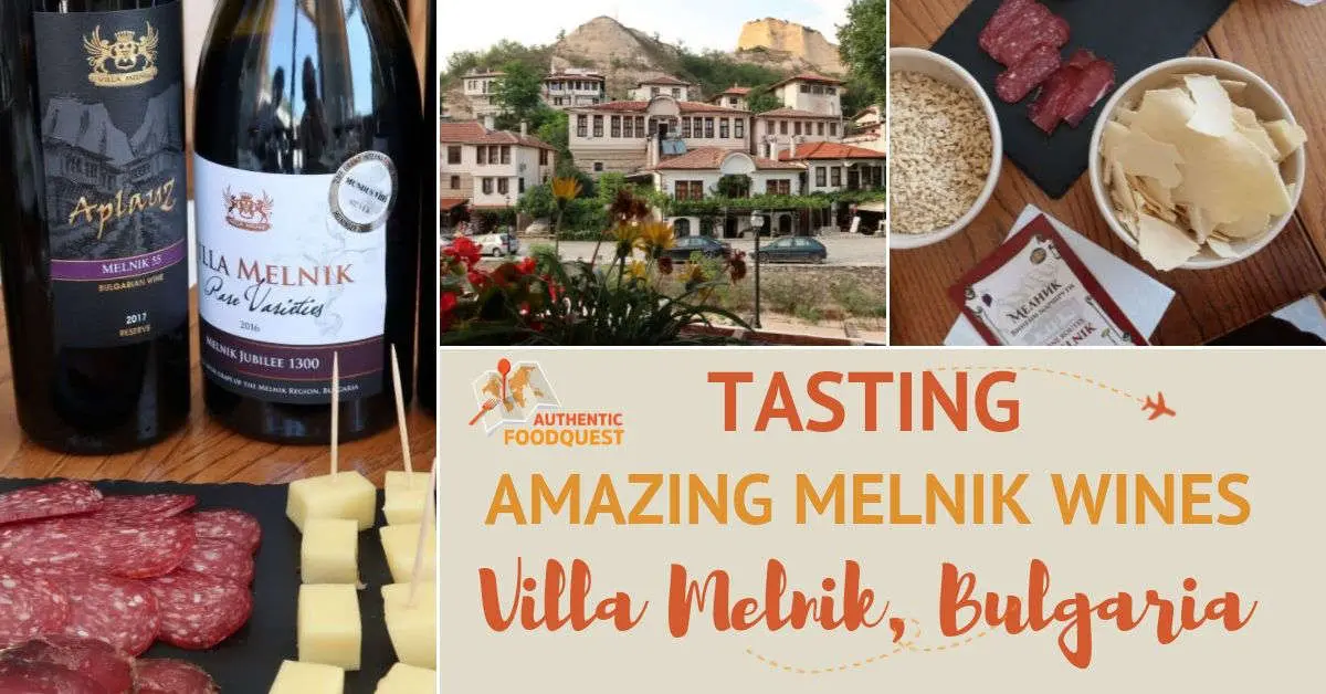 Tasting Amazing Melnik Wines at Villa Melnik Bulgaria