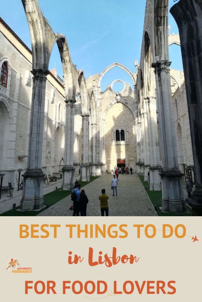 Pinterest Best things to do in Lisbon For Food Lovers by AuthenticFood Quest