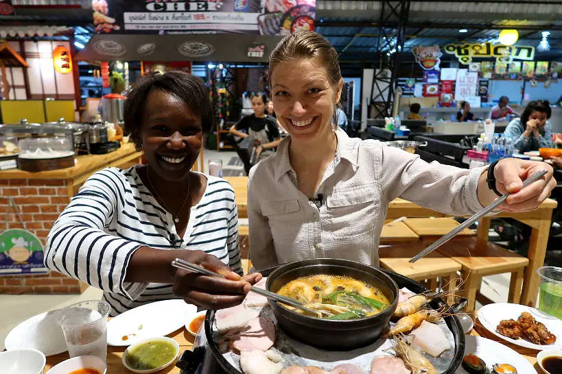 Rosemary and Claire in Thailand