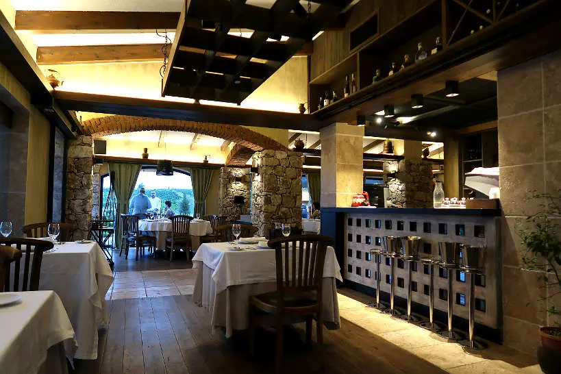 aEstivum Restaurant Melnik Bulgaria at Zornitza Family Estate by Authentic Food Quest
