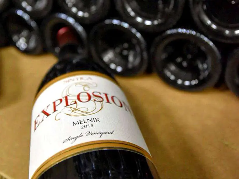 Explosion Bulgarian Red Wine at Sintica Winery in Melnik by Authentic Food Quest