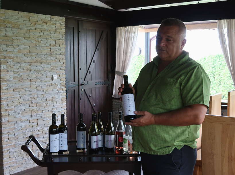 Pave lPresenting Grammatik Melnik 55 in Melnik Bulgaria by Authentic Food Quest