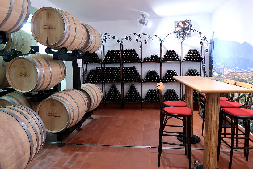Tasting Room at Rupel Winery Melnik Bulgaria by Authentic Food Quest