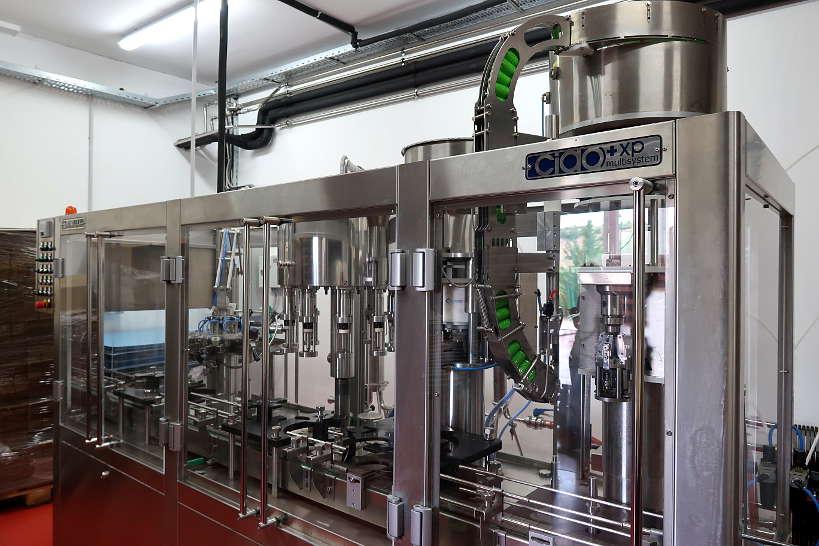 Wine Bottling Process at Rupel Winey Melnik Bulgaria by Authentic Food Quest
