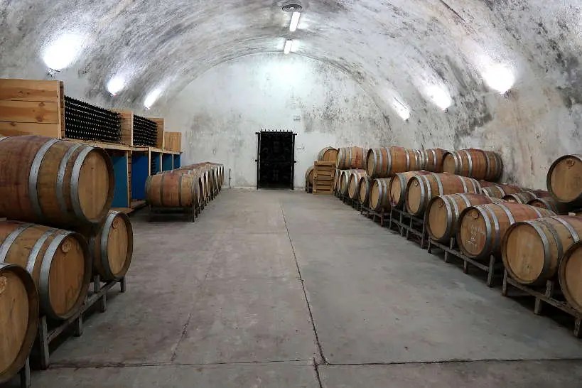Wine Cellar Sintica Winery Melnik Bulgaria by Authentic Food Quest