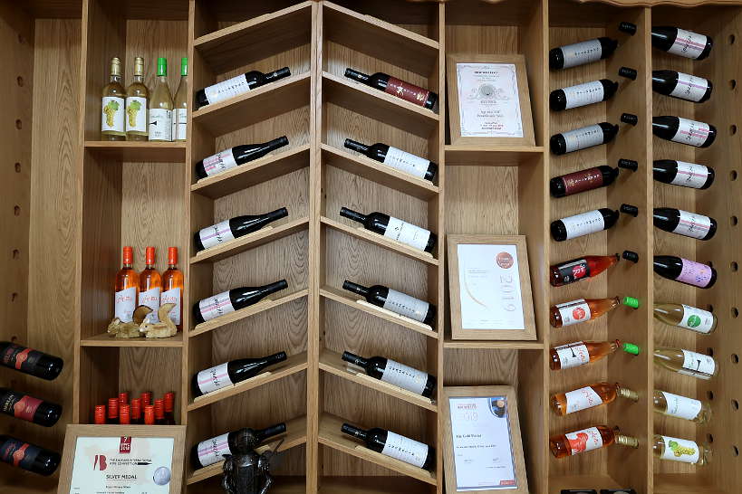 Wine Tasting Room at Rupel Winery Melnik Bulgaria by Authentic Food Quest