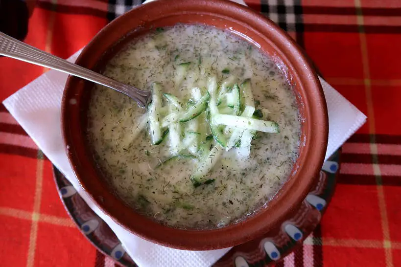 Best Bulgarian Food Tarator Soup by Authentic Food Quest