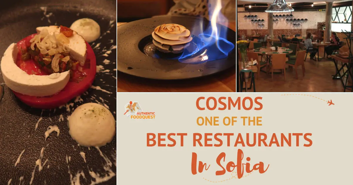 Cosmos One of the Best Restaurants in Sofia for Modern Bulgarian Food