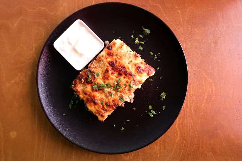 Moussaka at The Theater Plovdiv by AuthenticFoodQuest