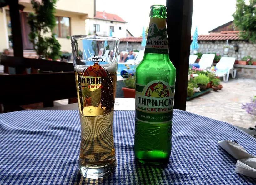 Pirinsko Bulgarian Beer AuthenticFoodQuest