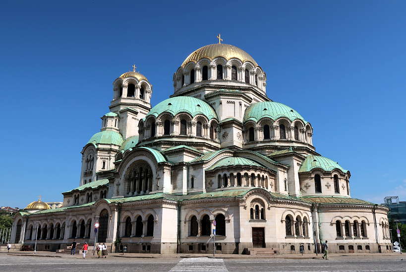 St Alexander Nevski cathedral Sofia Bulgaria by Authentic Food Quest