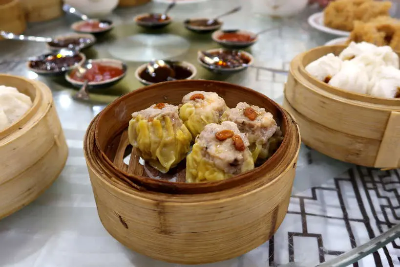 Siumai dumplings Chicago Chinatown Food by Authentic Food Quest