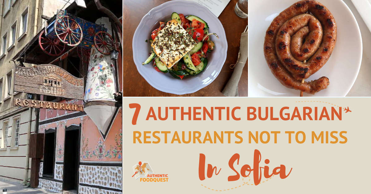 Traditional Restaurants in Sofia by AuthenticFoodQuest