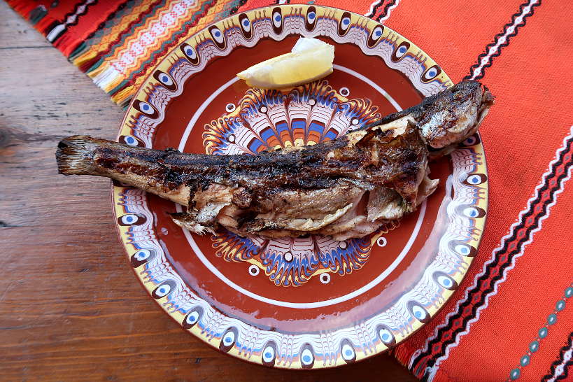 Trout Fish at Belizmata Restaurant Bansko Bulgaria Authentic Food Quest