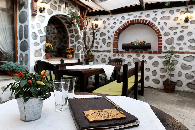 Veziova House Patio Bansko Restaurants Bulgaria Authentic Food Quest