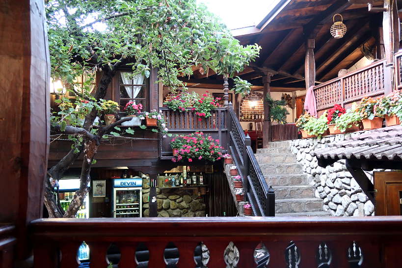 View seating Baryakova Mehana Bansko Restaurants by AuthenticFoodQuest