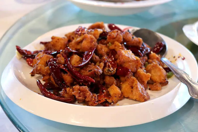 three times cooked chicken by Lao Sze Chuan by Chicago Chinatown Restaurant by Authentic Food Quest