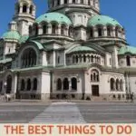 The famous Alexander Nevsky Cathedral in Sofia