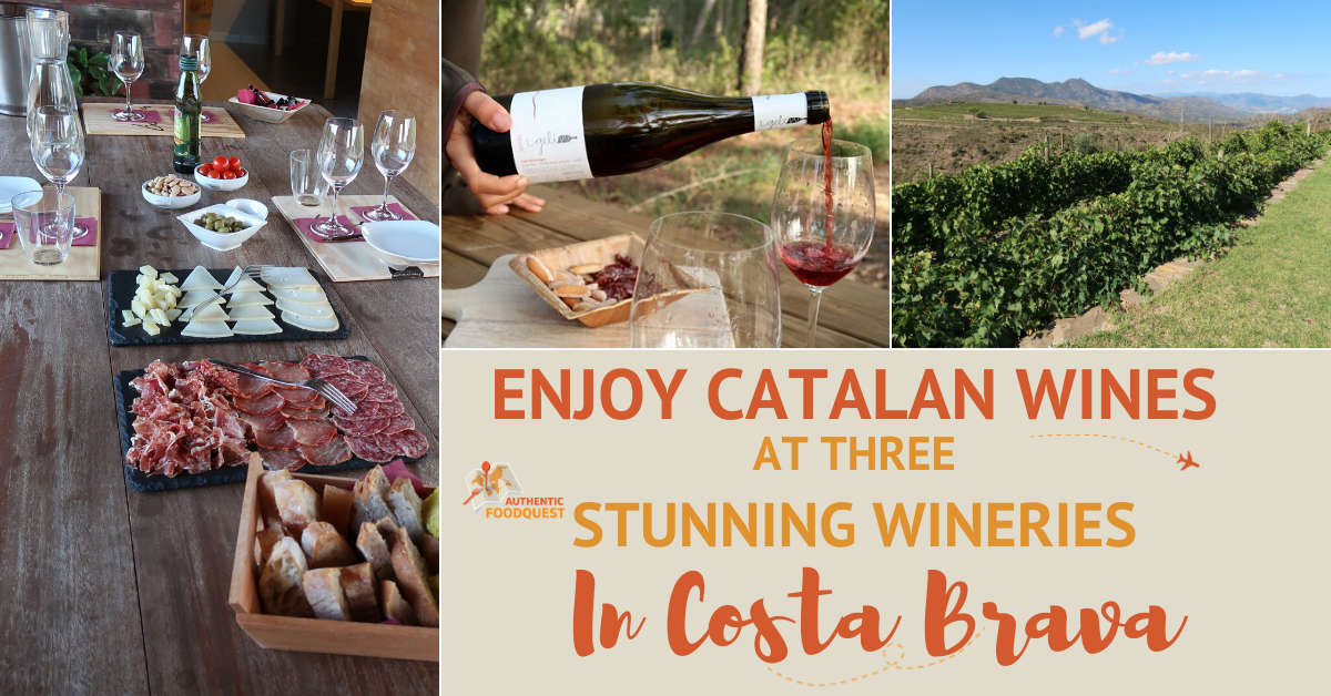Catalan Wines and Emporda wines at Costa Brava Wineries by AuthenticFoodQuest