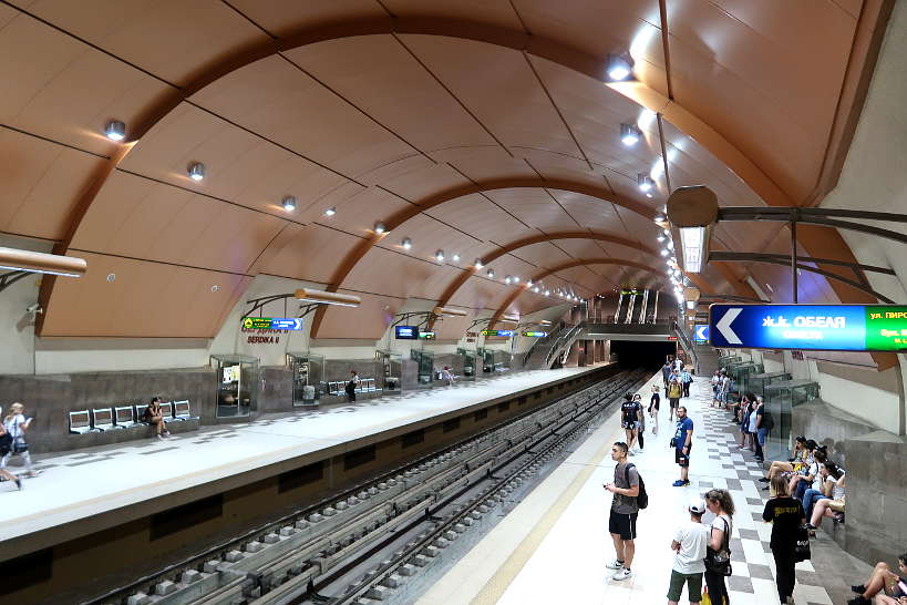 Metro Station in Sofia Bulgaria Authentic Food Quest