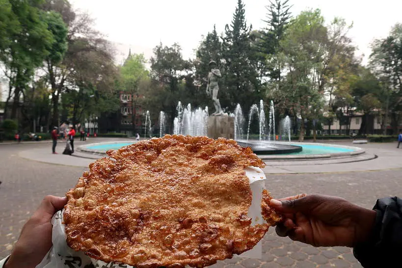 Bunuelo stop Secret Food Tours Mexico City by AuthenticFoodQuest