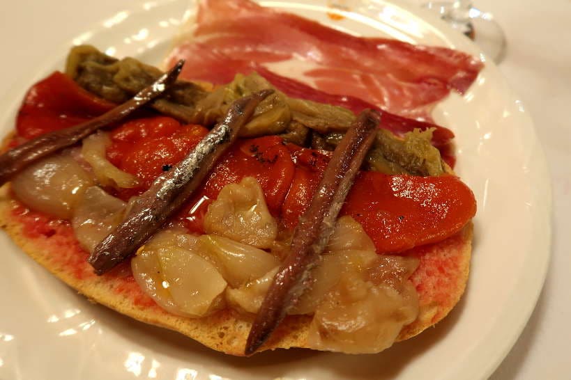 Casa Marieta Sea and Land Toast by AuthenticFoodQuest